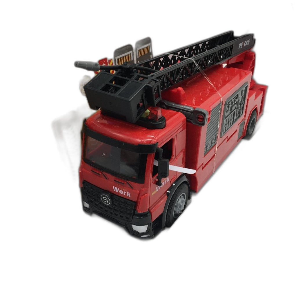 Skirtoy Fire Truck & Mini Toy Cars Set With Ladder Water Hose SJ737 NEW