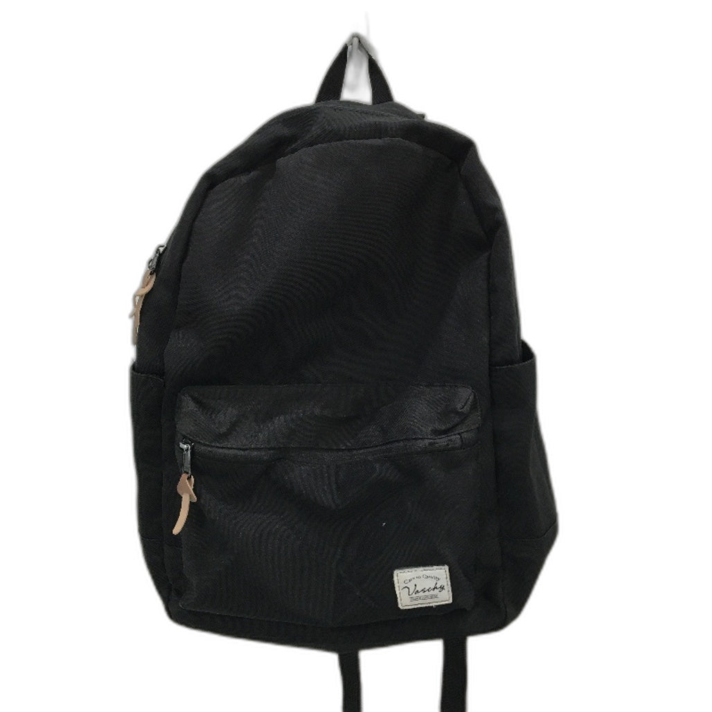 Vaschy 15.6 Inch Black Casual Lightweight Large Durable Backpack Unisex