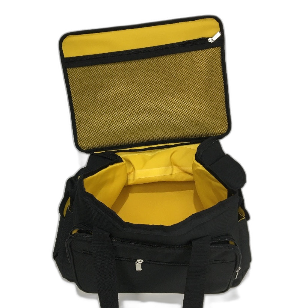 DJ Equipment Gig Travel Bag Cable File Organiser Detachable Dividers NEW