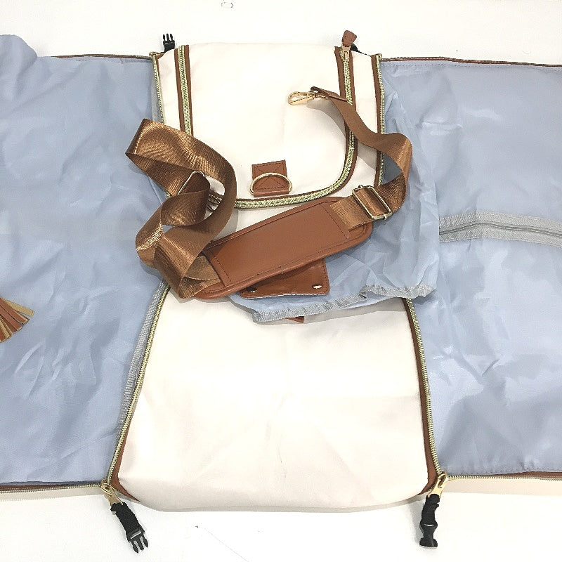 Makcr Joacbv Foldable Travel Duffel Bag Carry On Large Capacity  NEW