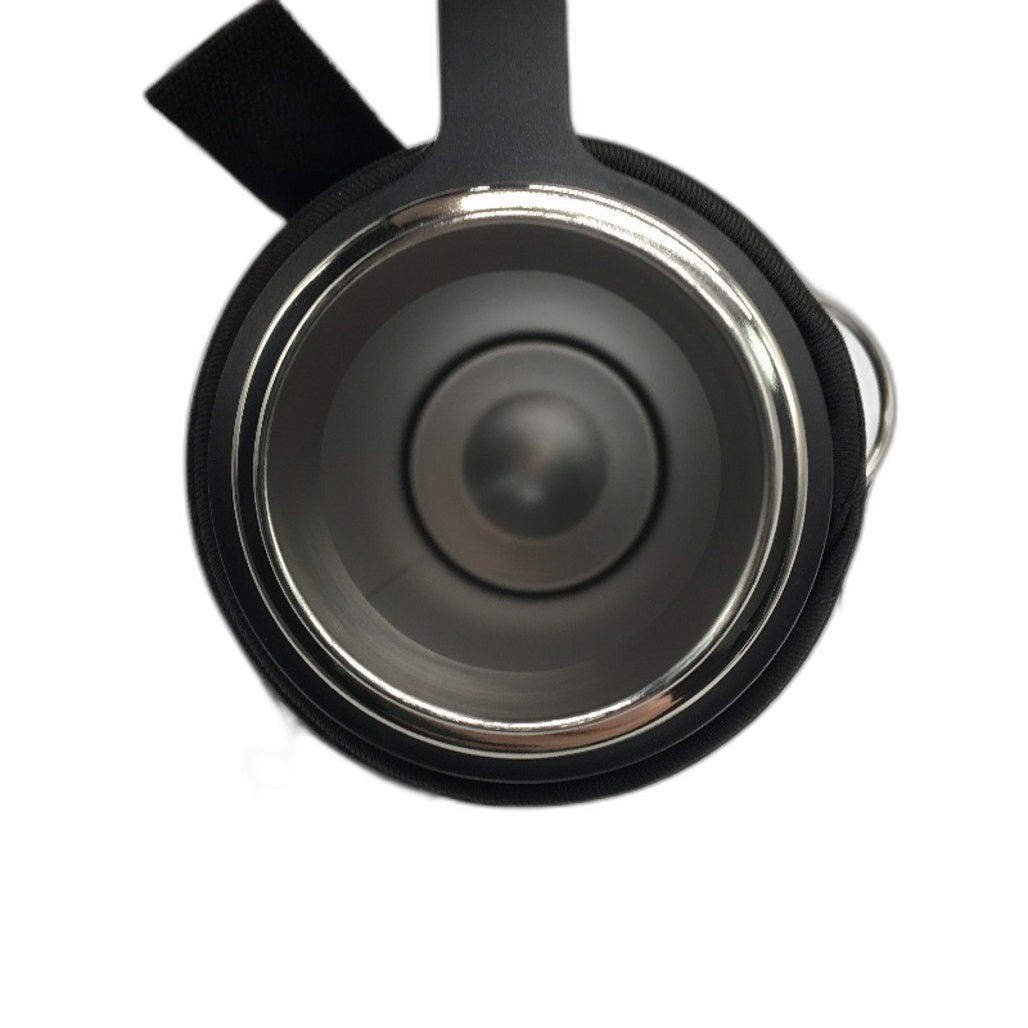 BUZIO Duet Series 40oz Lead Free Stainless Steel Water Bottle Black NEW