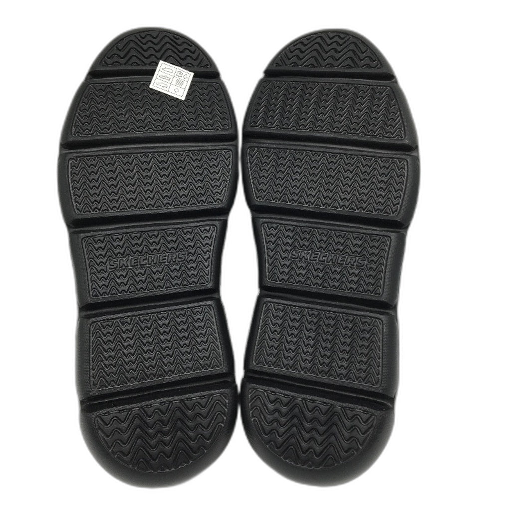 Skechers Air Cooled Memory Foam Black Slip In Gervin Shoes Mens Size US 10 NEW