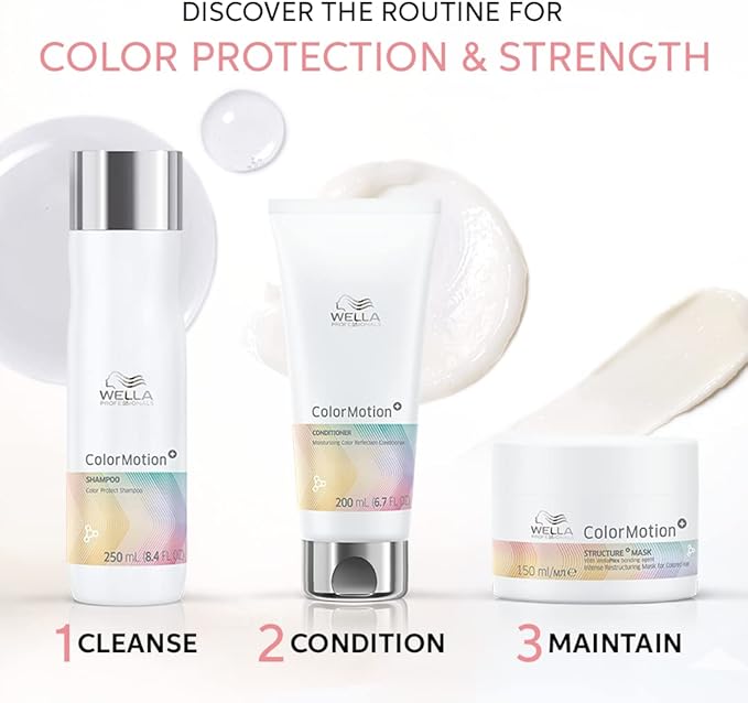 Wella Professional Colour Motion Strength & Protection Trio Set Gift Pack NEW