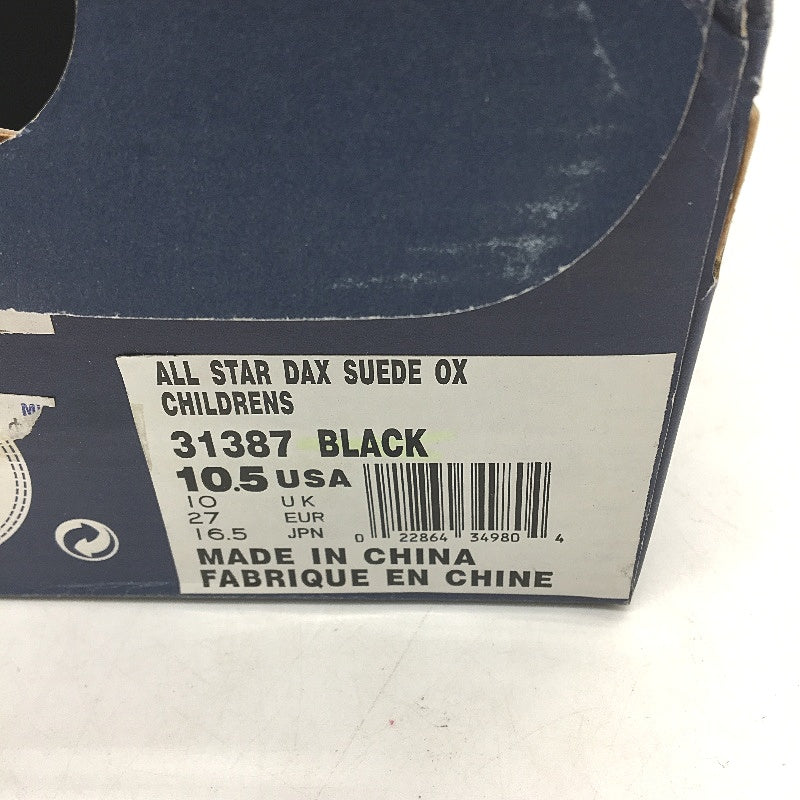 Converse Kids All Star Dax Suede Childrens Sneaker Shoe Size US 10.5 EUR 27 NEW