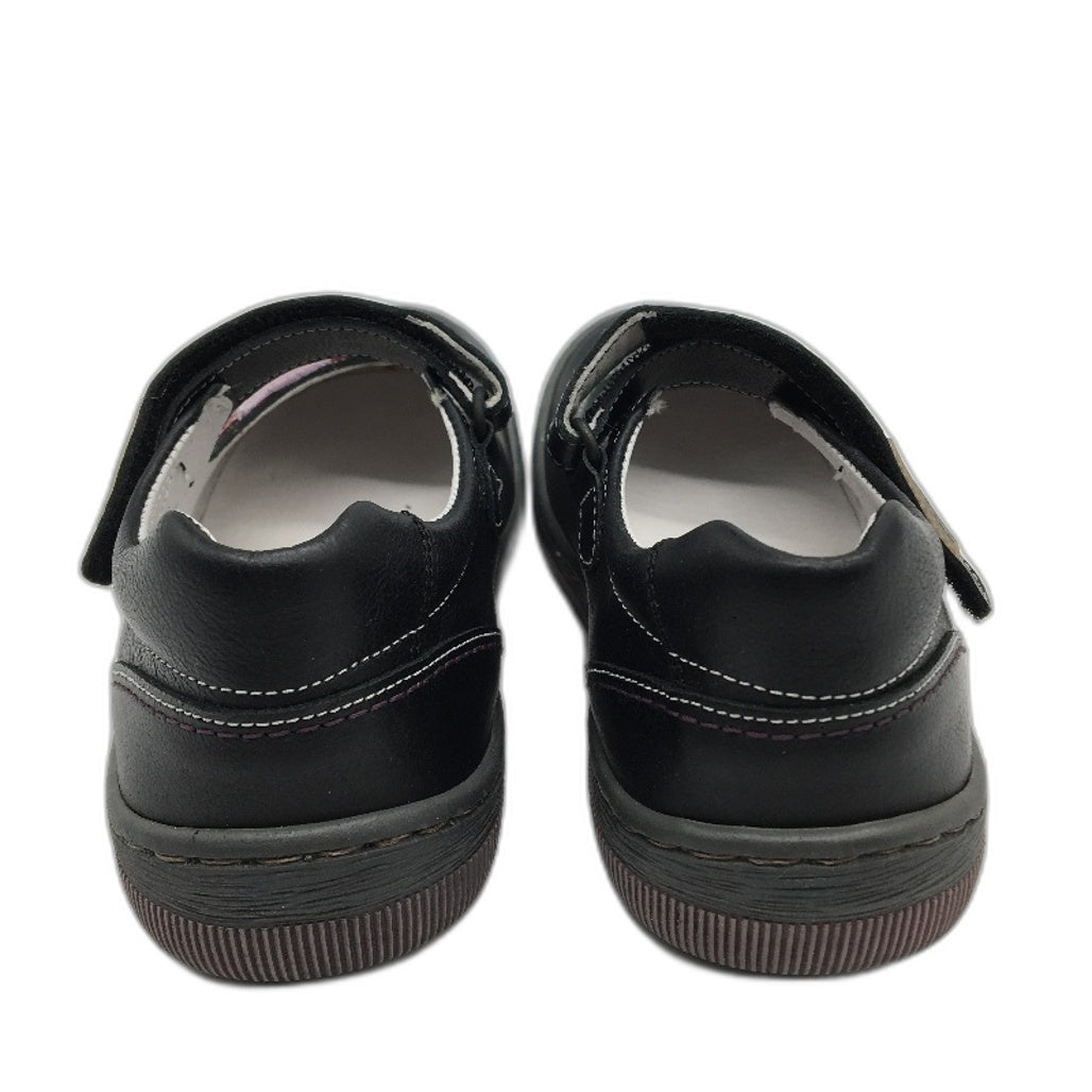 Andanines Leather Upper Black Kiss Rosa Girls Kids Shoe Size US 11 EUR 28 NEW