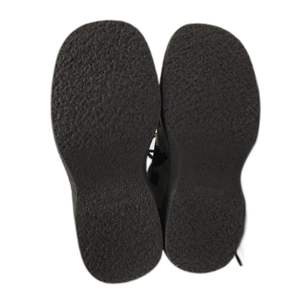 Jolie Amie Silly Moo Cow Print Leather Suede Kids Boots Sz US 11.5 EUR 29 NEW