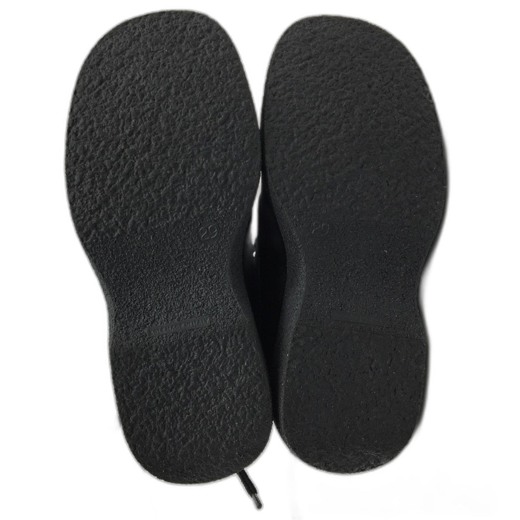 Jolie Amie Madeleine Black Nubuck Leather Suede Kids Boots Sz US 11.5 EUR 29 NEW