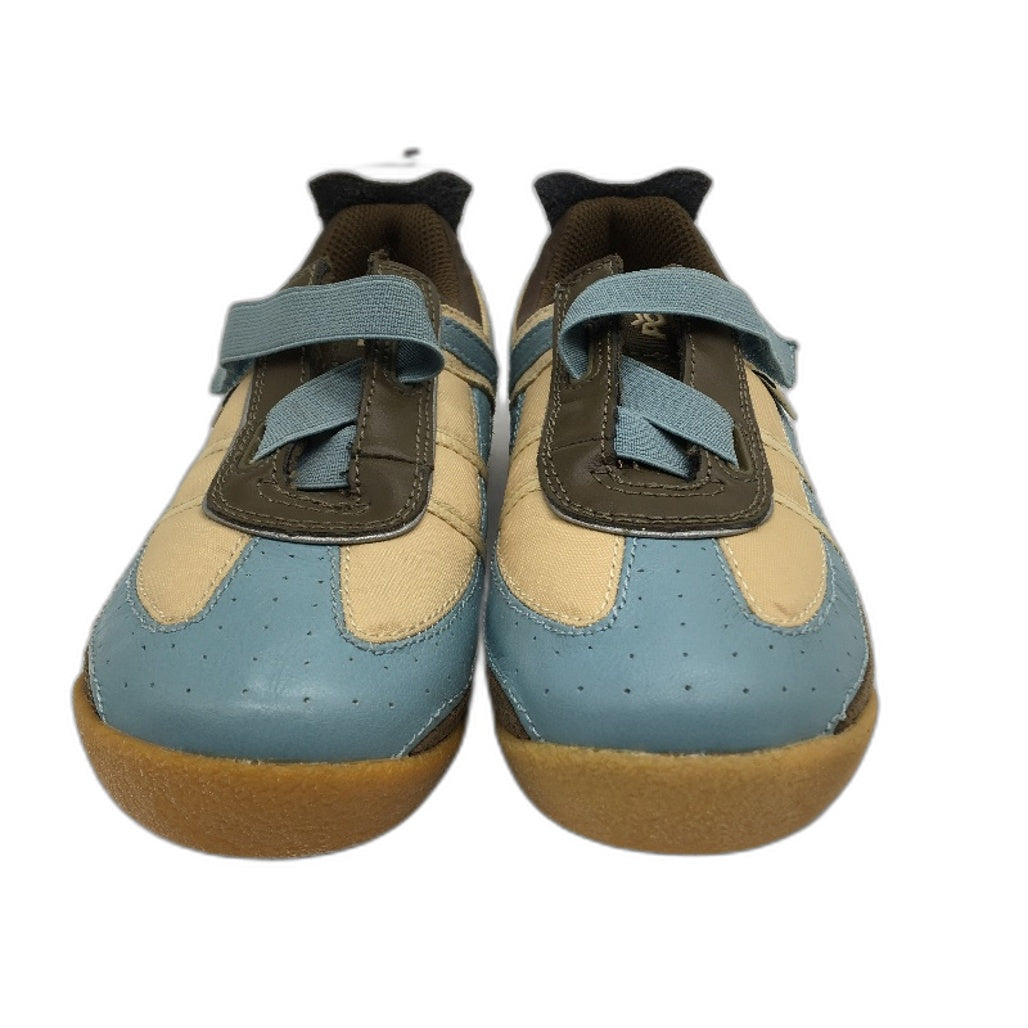 Pony Kids Brown Blue Teak Block'r Casual Shoes Child Size US 13 EUR 31 19cm NEW