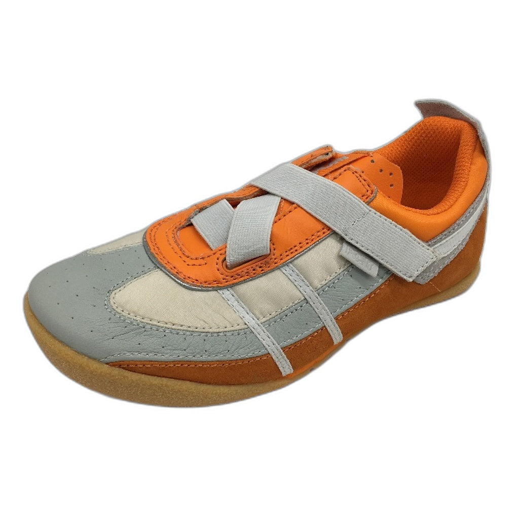 Pony Kids Orange Grey Block'r Casual Shoes Youth Size US 4 EUR 36 23cm NEW
