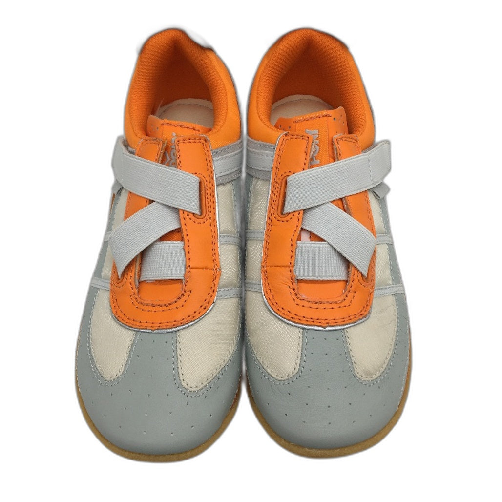 Pony Kids Orange Grey Block'r Casual Shoes Youth Size US 4 EUR 36 23cm NEW