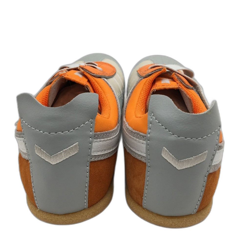 Pony Kids Orange Grey Block'r Casual Shoes Youth Size US 4 EUR 36 23cm NEW