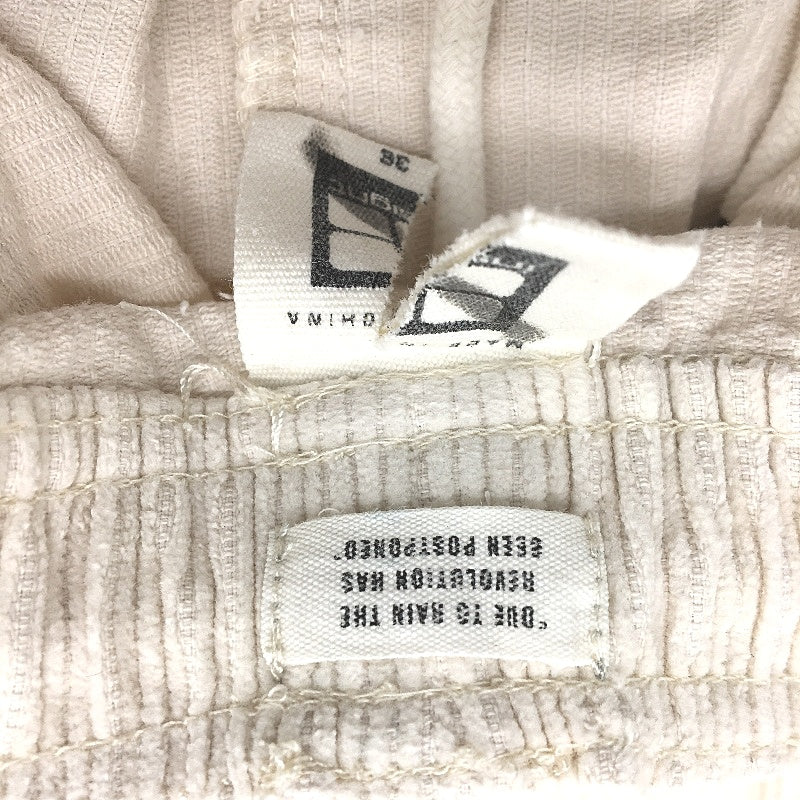 Insight Bedford 2.0 Off White Drawstring Corduroy Shorts Ladies Size 36 NEW