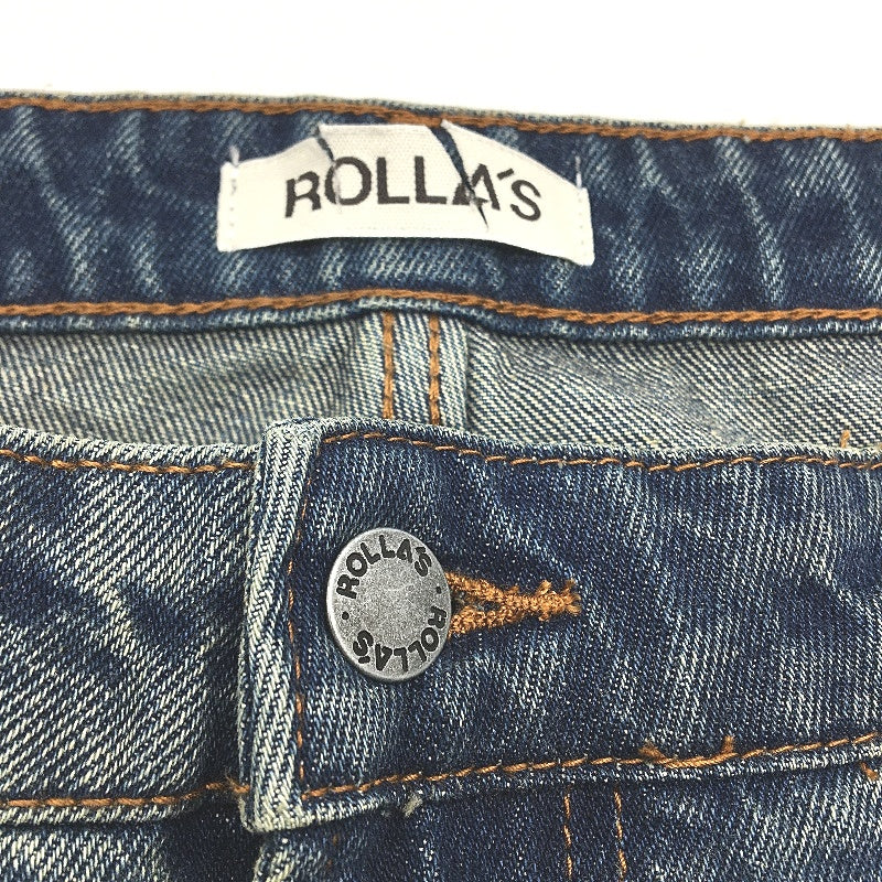 Rollas Ezy Torque Dark Vintage Indigo Denim Jeans Mens Size W36 L32 NEW