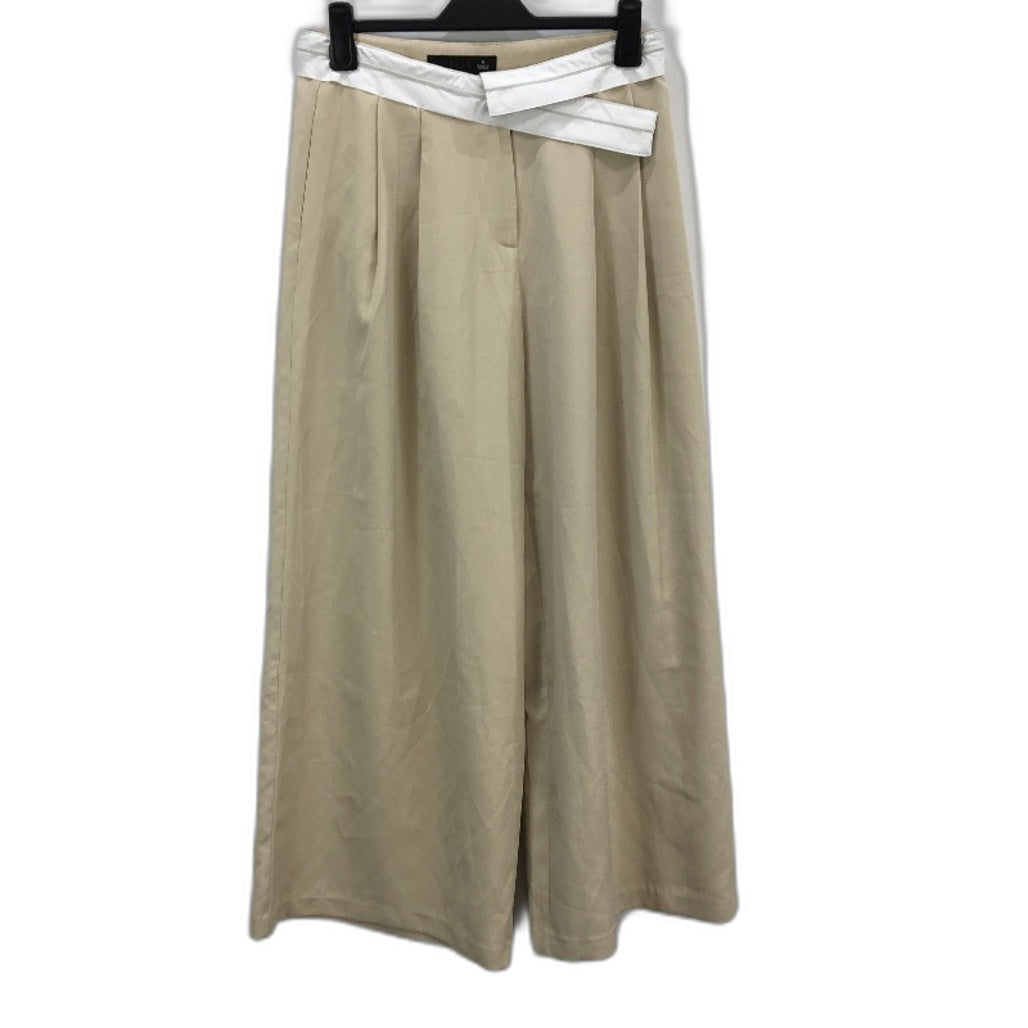 Lioness Desire Oyster White Low Rise Loose Fit Pants Ladies Size Small NEW