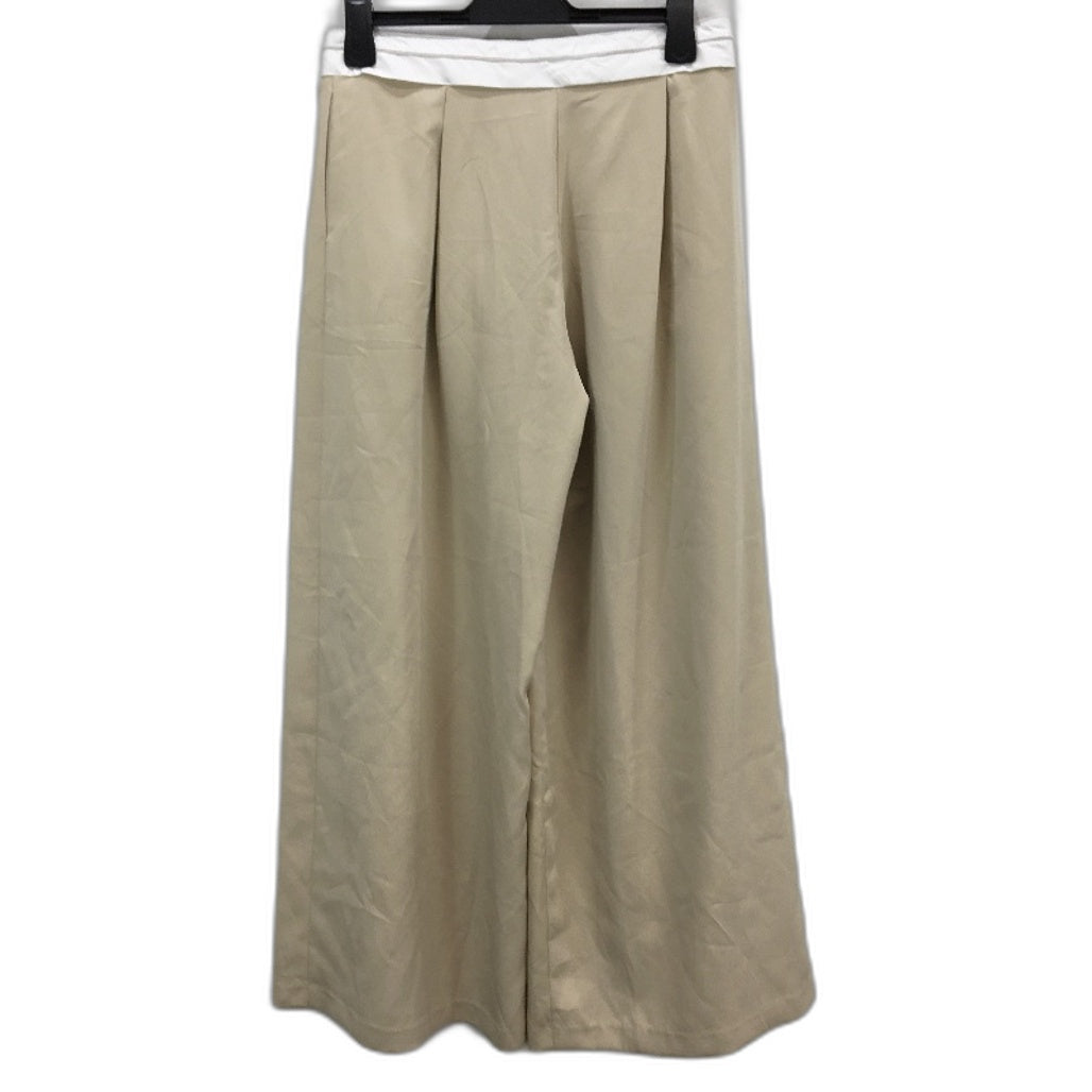 Lioness Desire Oyster White Low Rise Loose Fit Pants Ladies Size Small NEW