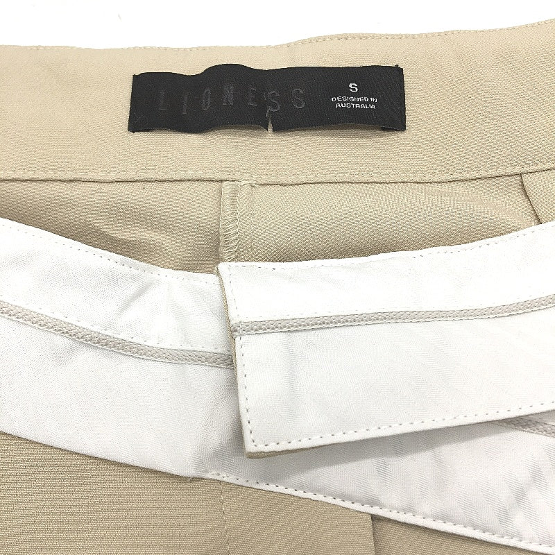 Lioness Desire Oyster White Low Rise Loose Fit Pants Ladies Size Small NEW