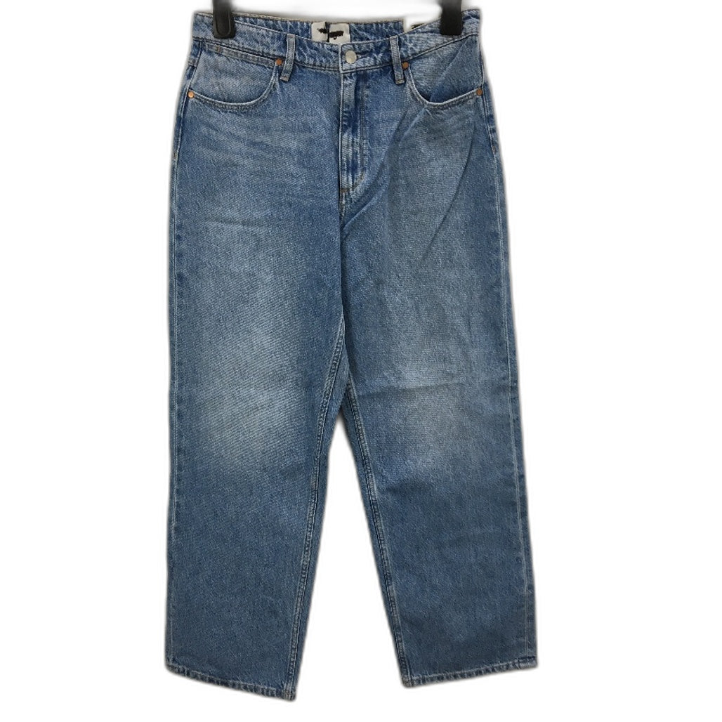 Wrangler Mid Joplin Gemstone Blue Relaxed Denim Jeans Ladies Size AU 10 NEW
