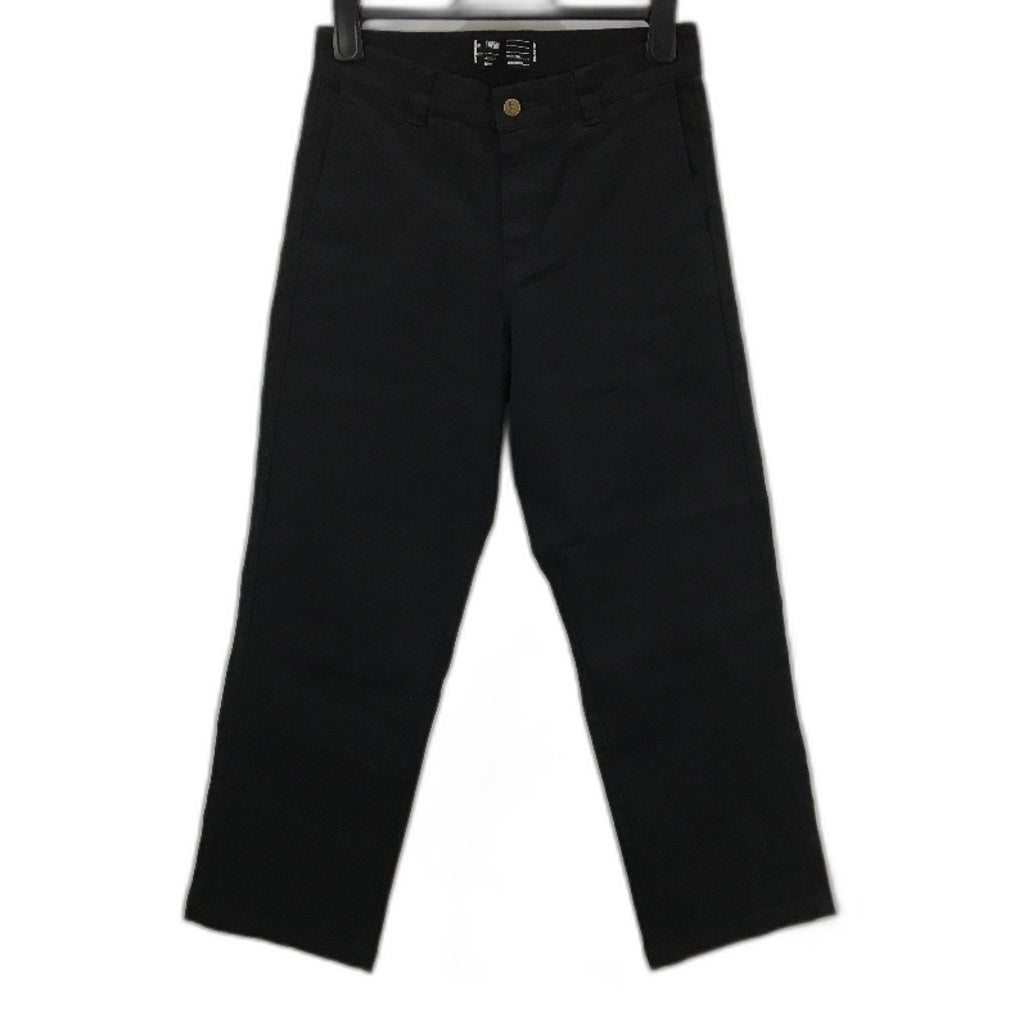 Former Cruz Relaxed Fit Stretch Twill Fixed Waist Black Pants Mens Size 30 NEW