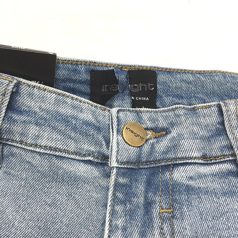 Insight Pistol Pale Blue Skinny Tapered Denim Jeans Mens Size 33 NEW