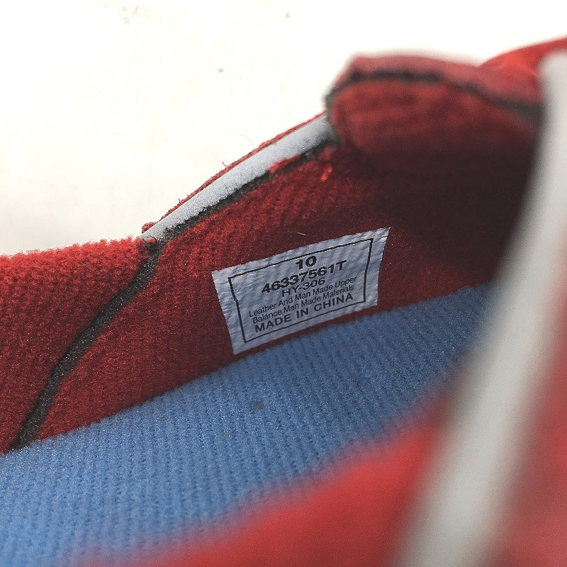 DKNY Flag Red Leather Casual Shoe Sneaker Style Toddler Kids Girls Size 10 NEW