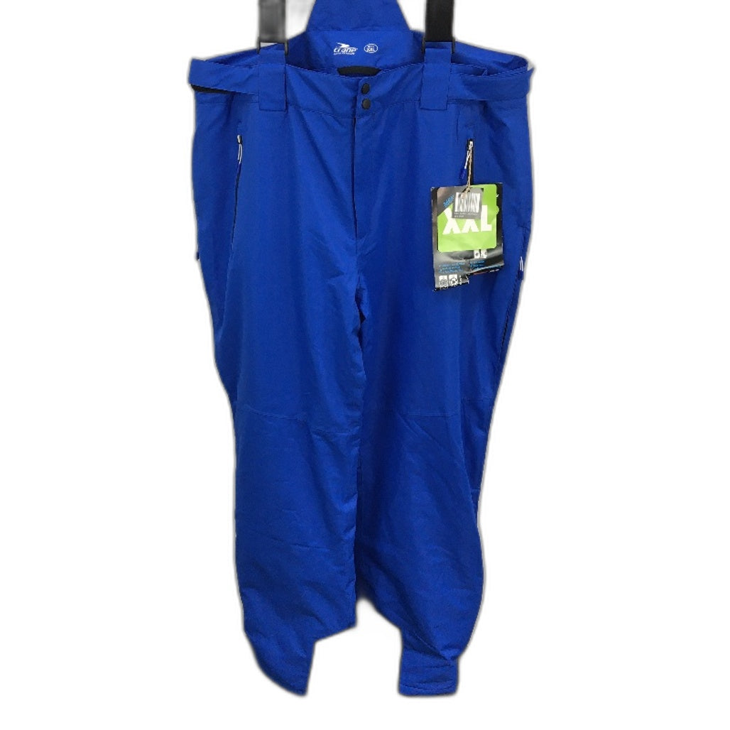 Crane Performance Royal Blue Fixed Bib & Brace Ski Pants Mens Size XXL NEW