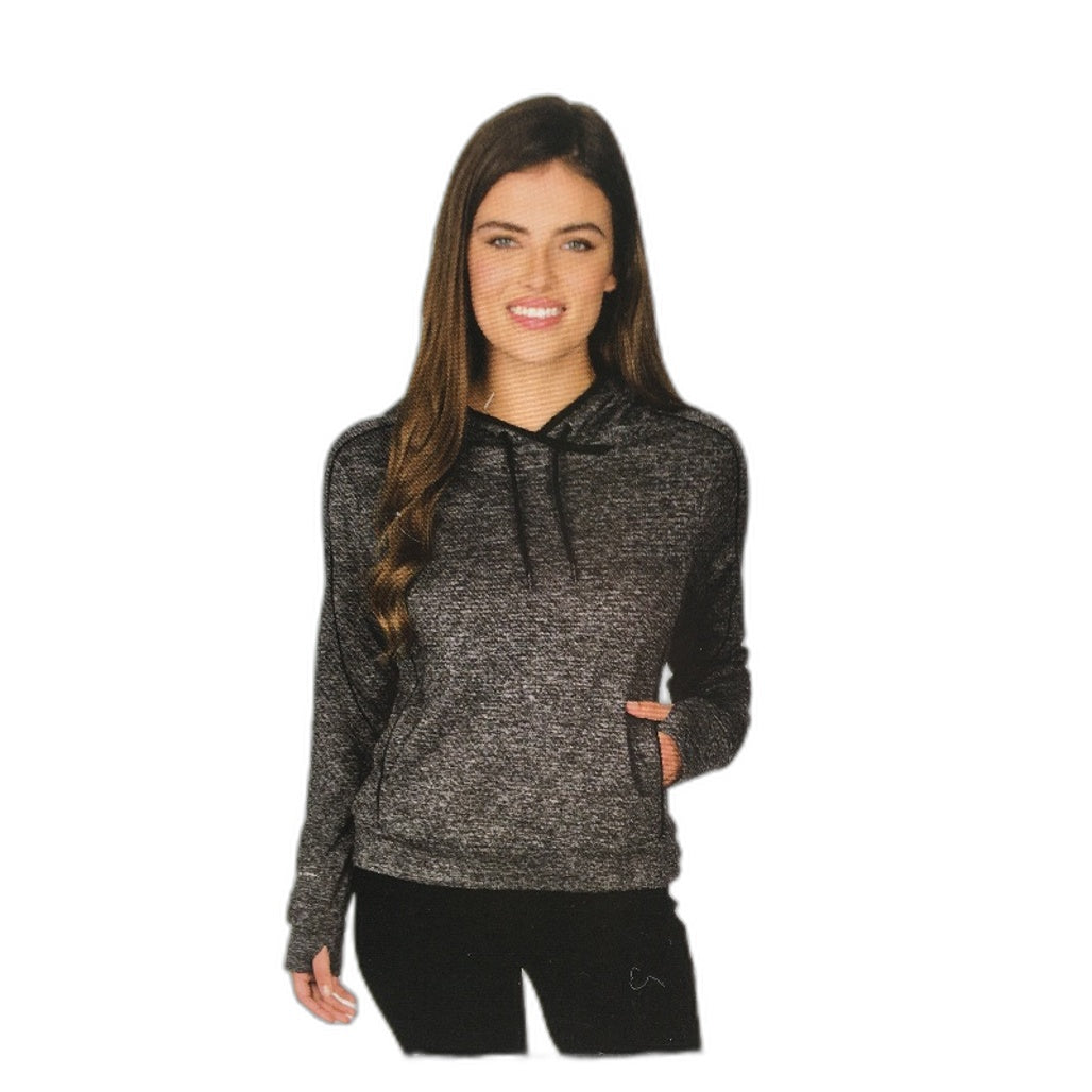 Crane Charcoal Grey Moisture Regulating Fleece Hoodie Jumper Ladies Size M NEW