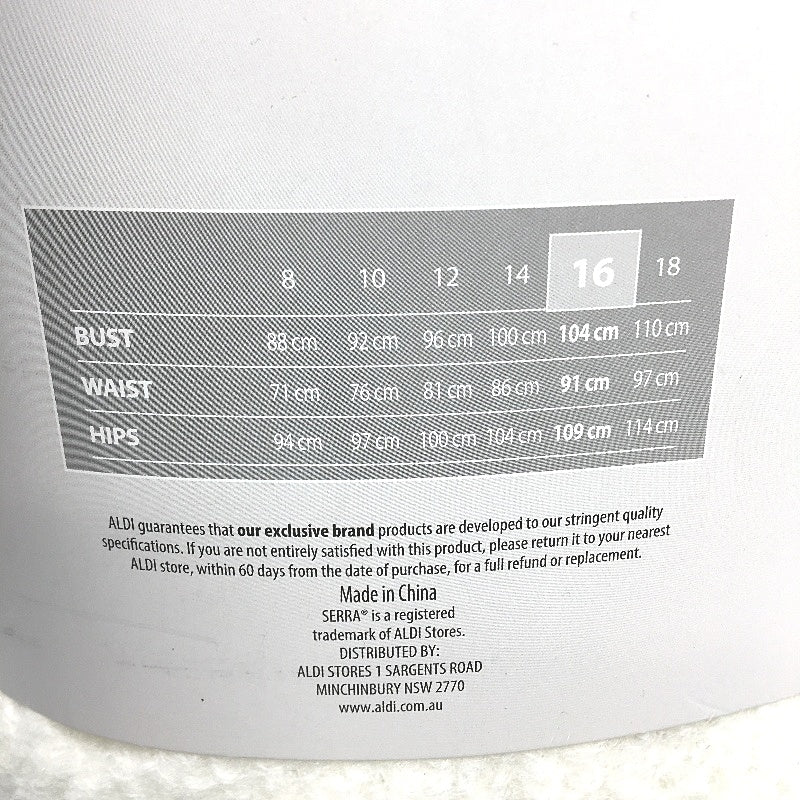 Serra Cream Faux Wool Sherpa Style Zip Up Biker Jacket Ladies Size 16 NEW