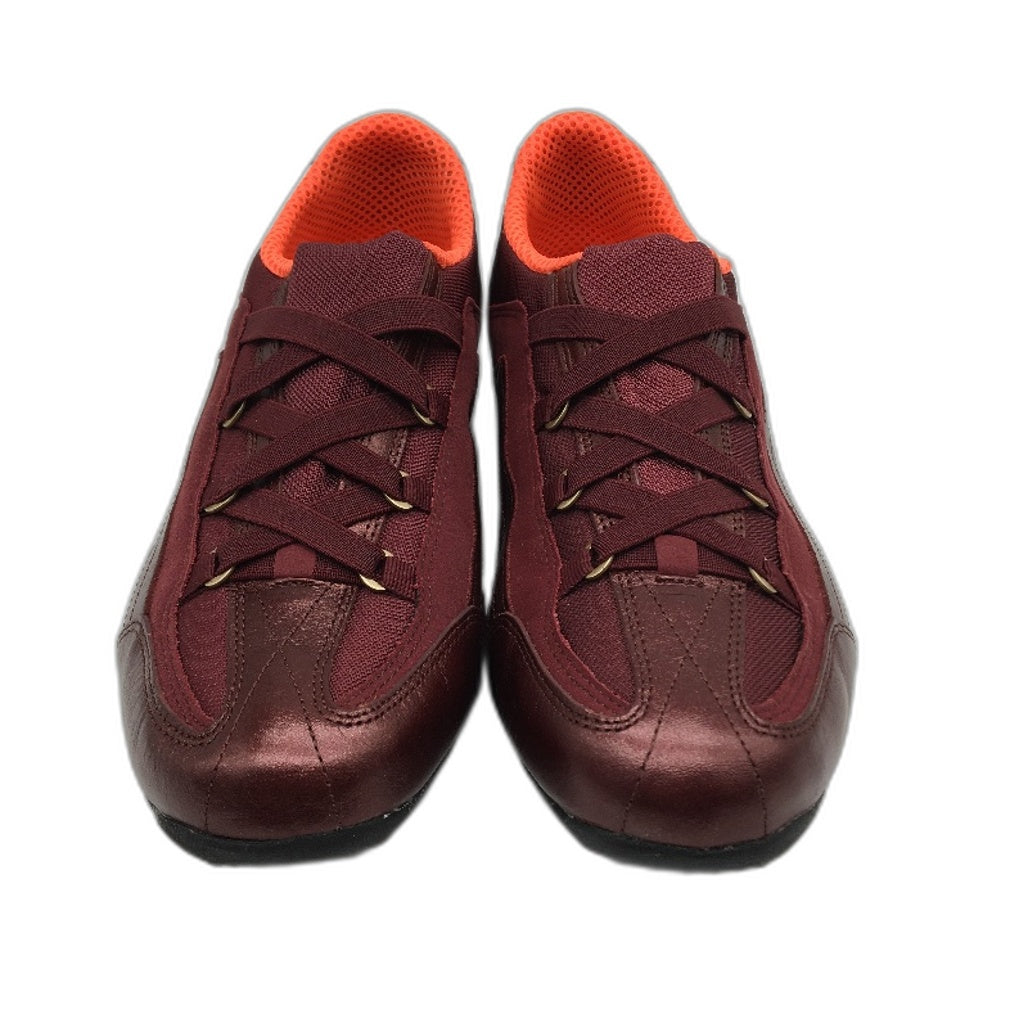 DKNY Mulberry Leather Empire Luxe Slip On Casual Sneaker Shoe Ladies Size 10 NEW