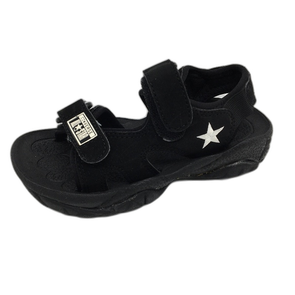 Converse Black Fabric Athletic Kids Sports Sandal Size US 13 EUR 31.5 19cm NEW