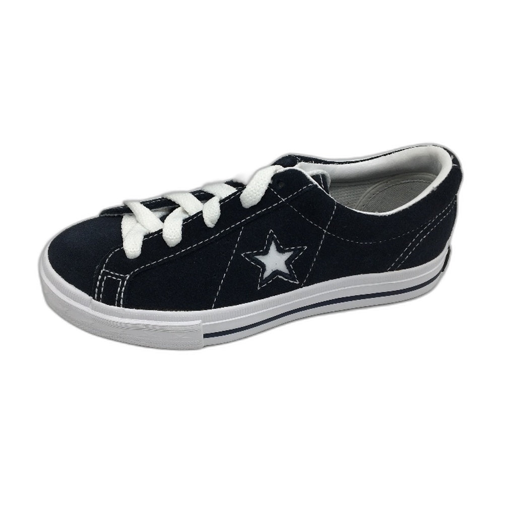 Converse Navy Suede All Star Low Cut Sneakers Size US 12 EUR 29 UK 11.5 NEW