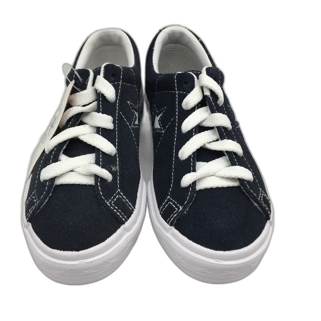 Converse Navy Suede All Star Low Cut Sneakers Size US 12 EUR 29 UK 11.5 NEW