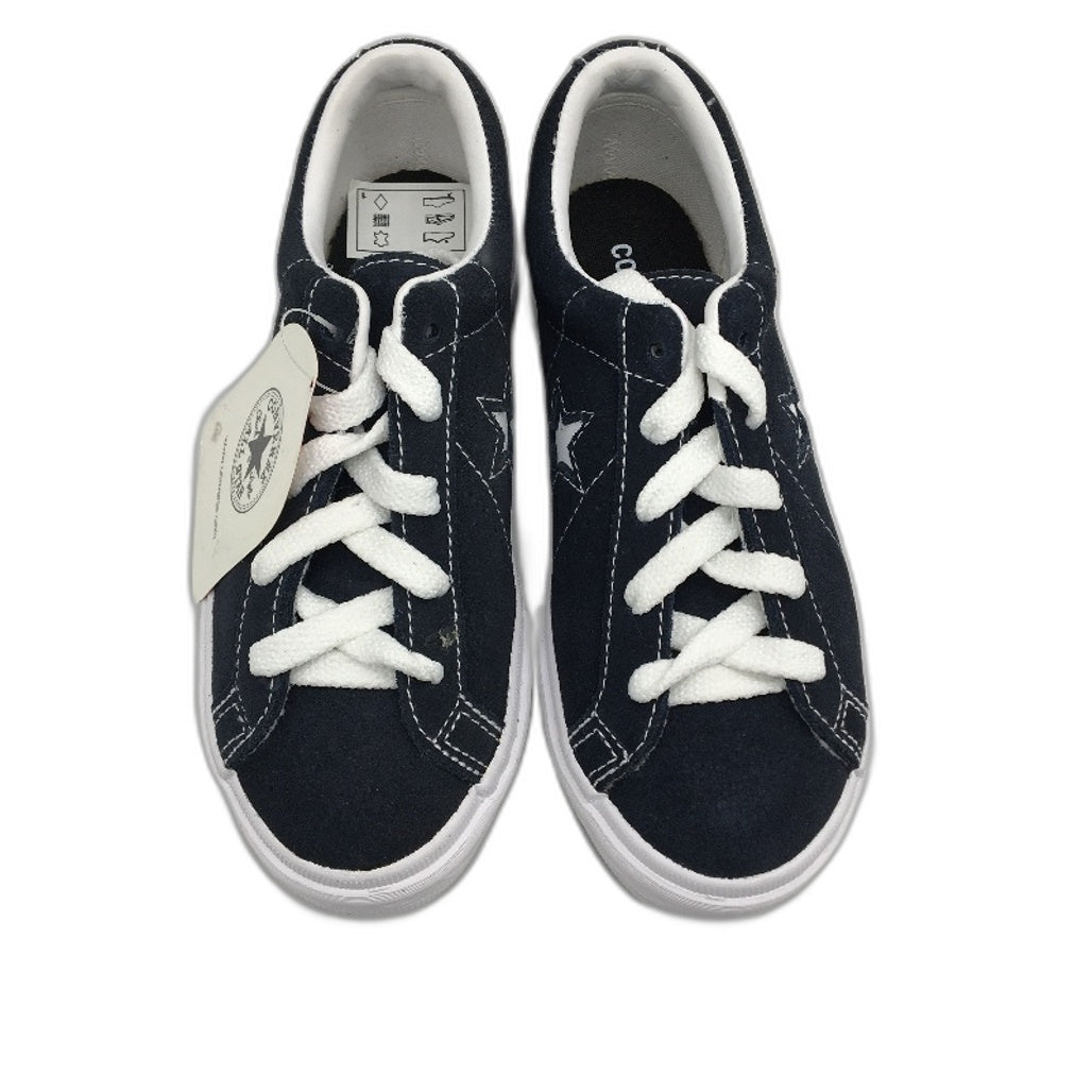Converse Navy Suede All Star Low Cut Sneakers Size US 12 EUR 29 UK 11.5 NEW