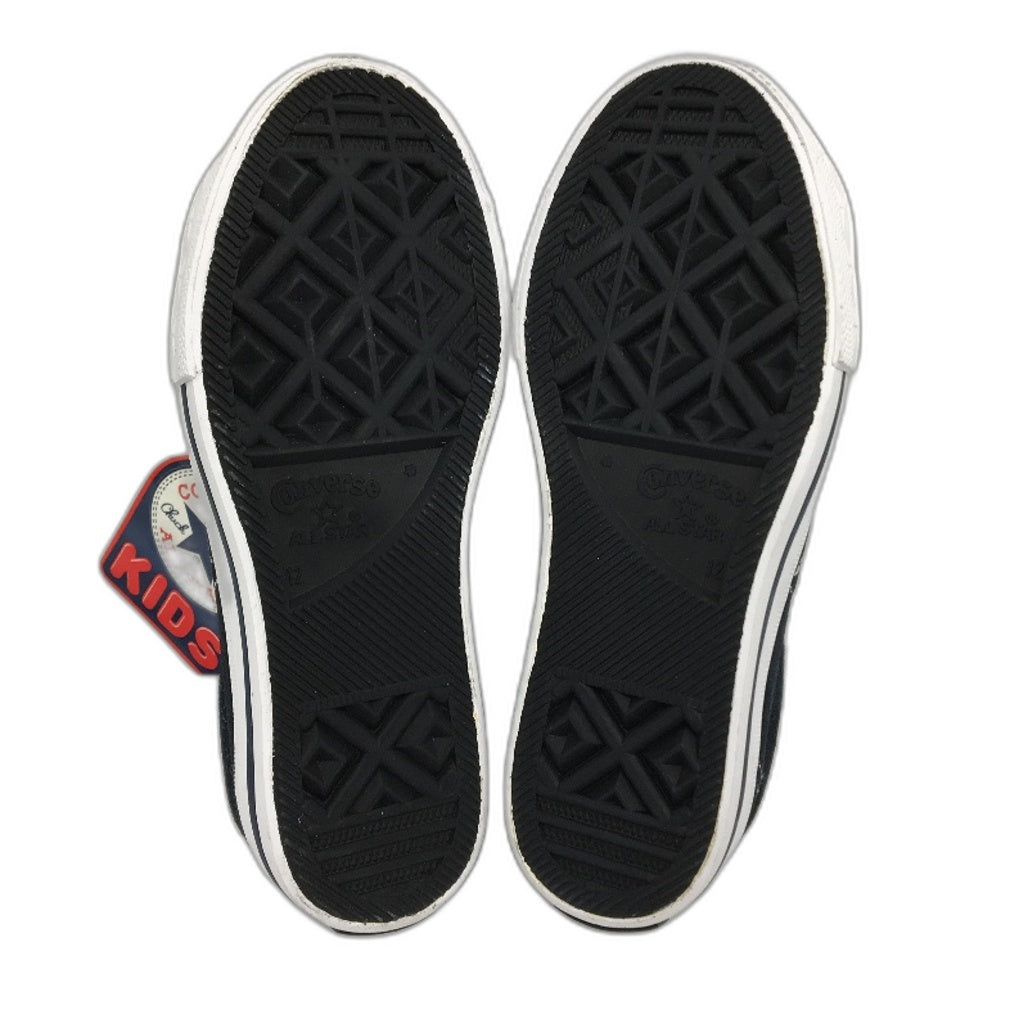 Converse Navy Suede All Star Low Cut Sneakers Size US 12 EUR 29 UK 11.5 NEW