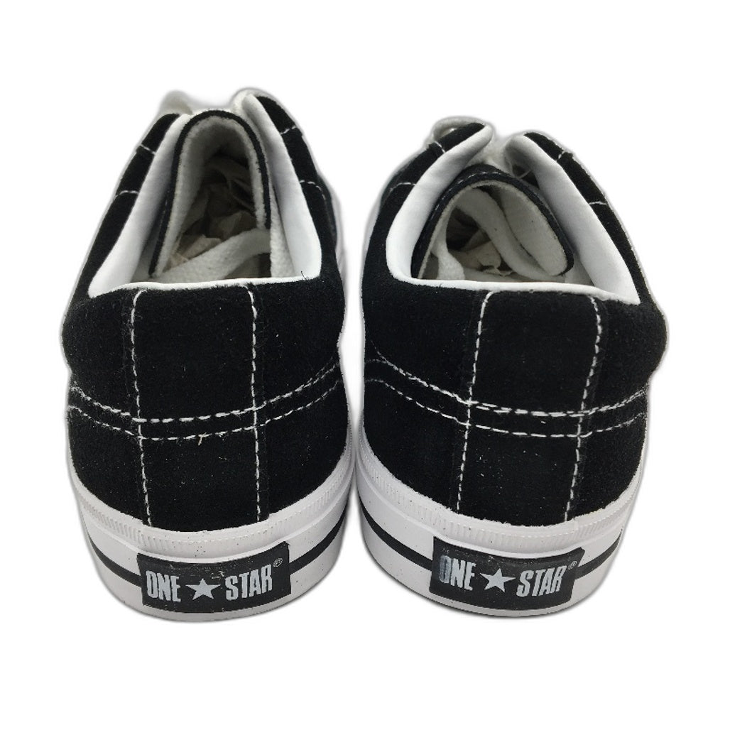 Converse Black Suede All Star Low Cut Sneakers Kids Sze US 2 EUR 32.5 UK 1.5 NEW