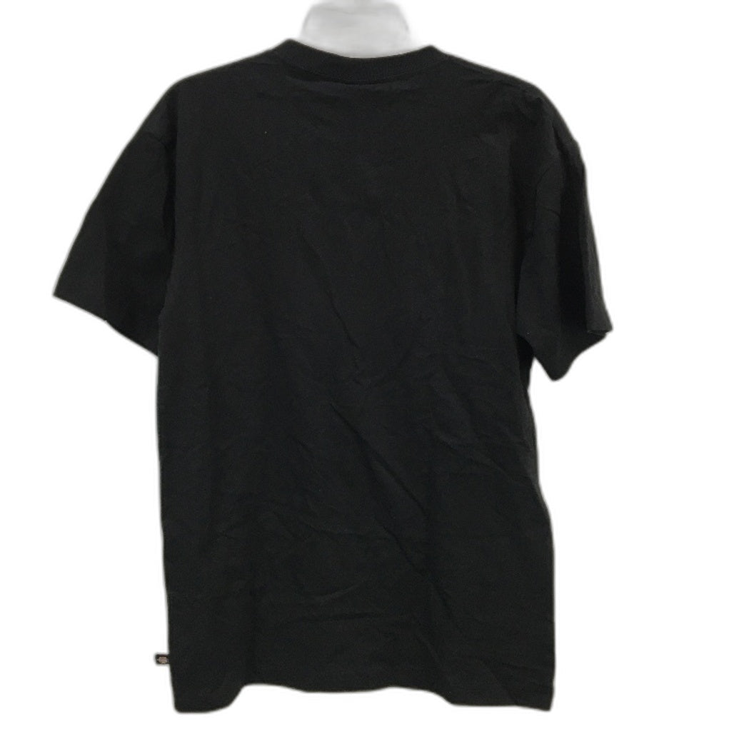 Dickies Black Image Print Casual Lightweight T-Shirt Mens Size Small