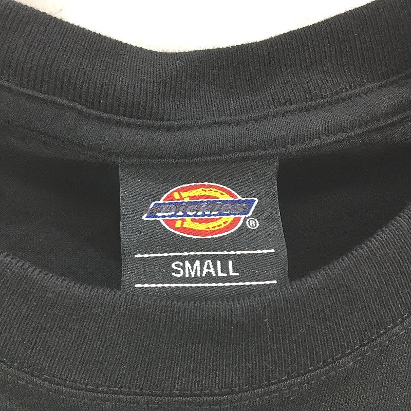 Dickies Black Image Print Casual Lightweight T-Shirt Mens Size Small