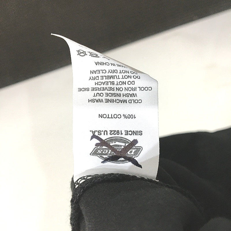 Dickies Black Image Print Casual Lightweight T-Shirt Mens Size Small