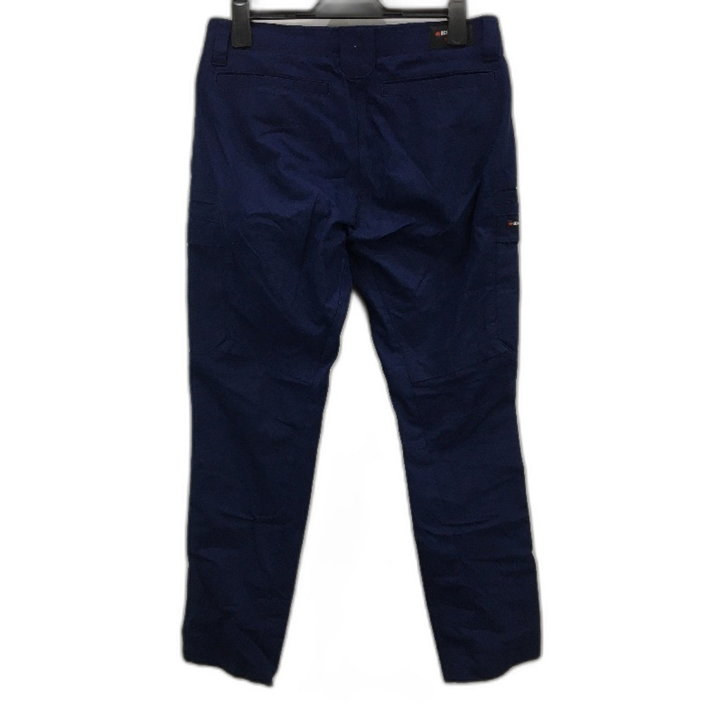 King Gee Navy Blue Cargo Straight Leg Work Pants Ladies Size AU 14