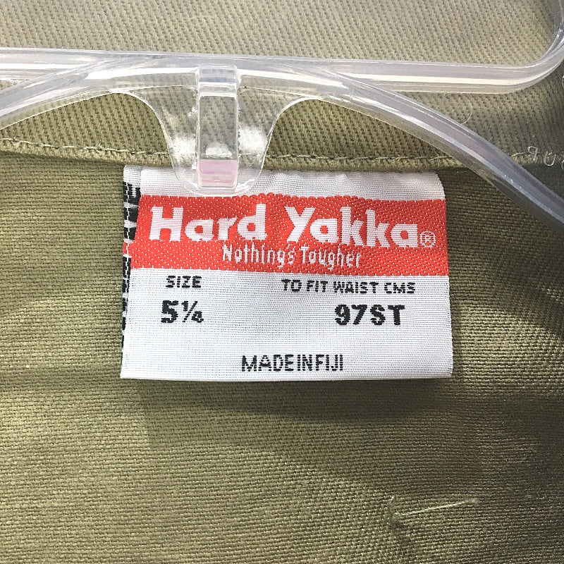 Hard Yakka Khaki Button Up Drill Work Coverall Mens Size 97ST