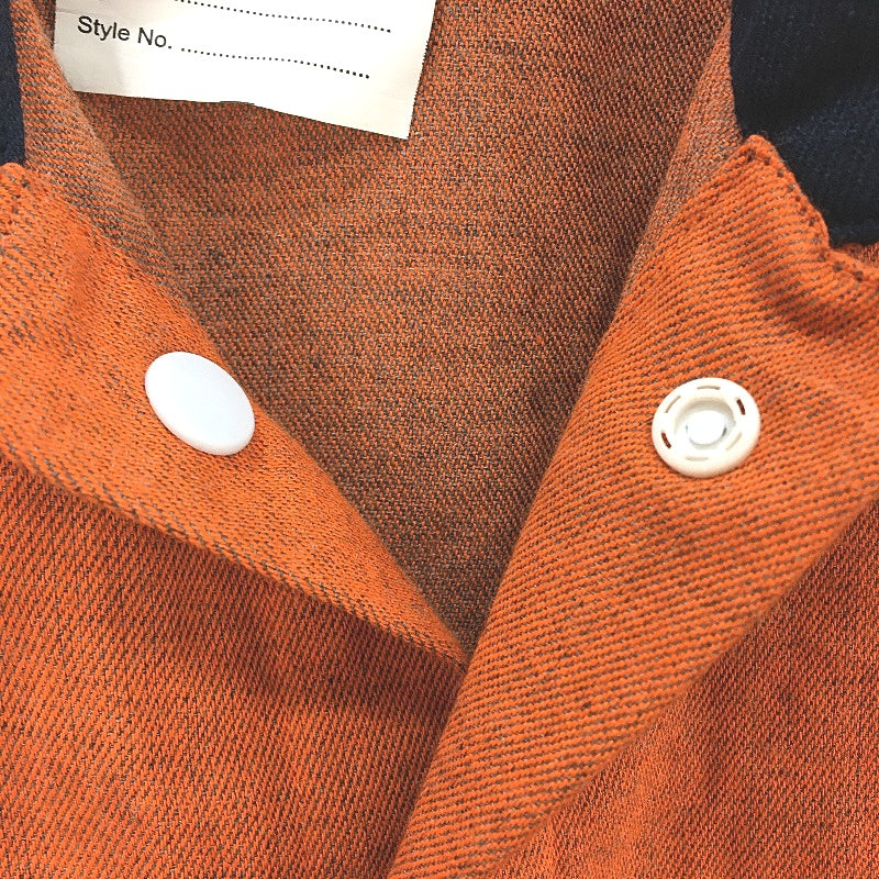 Hard Yakka Orange Hi-Vis Button Up Drill Work Coverall Mens Size 87R