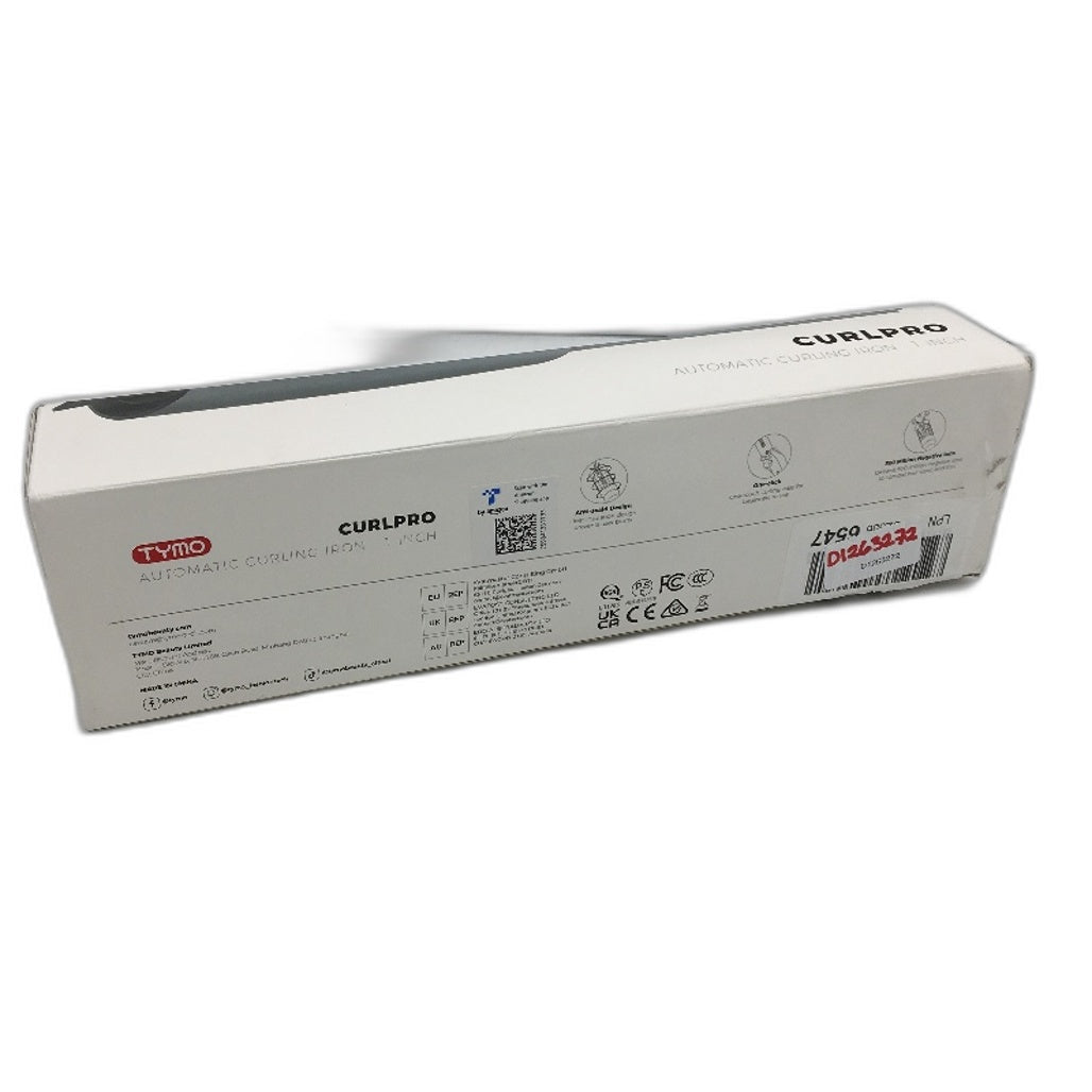 Tymo CurlPro 1 Inch Automatic Anti Scald One Click Curling Iron in Grey NEW