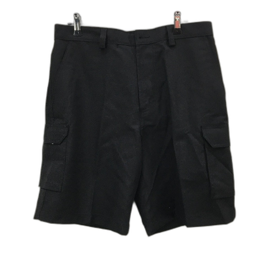 Hard Yakka Black Gen Y UPF50+ Cargo Side Pocket Work Shorts Mens Size 82R NEW