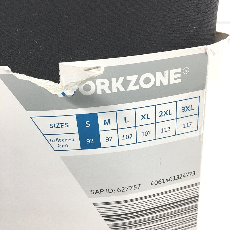 Workzone UPF50+ Water Repellant Black Hoodie Jumper Mens Size Small NEW