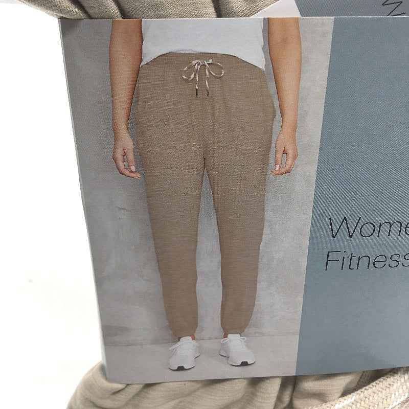 Crane Performance Womens Fitness Beige Lightweight Track Pants Size XS NEW