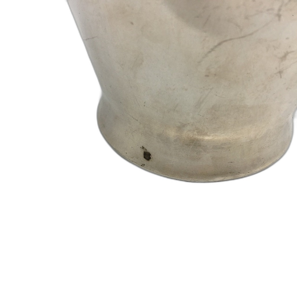 Vintage Lambidis Original Silverware Large Handled Vase With Flower Emboss 36cm