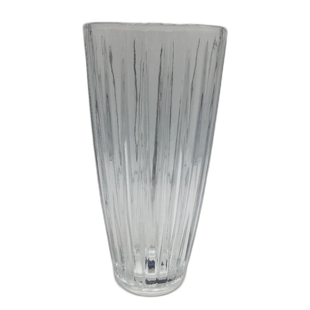 Mikasa Crystal Clear Revel Florero de Cristal Flower Vase In Box 29.9cm NEW
