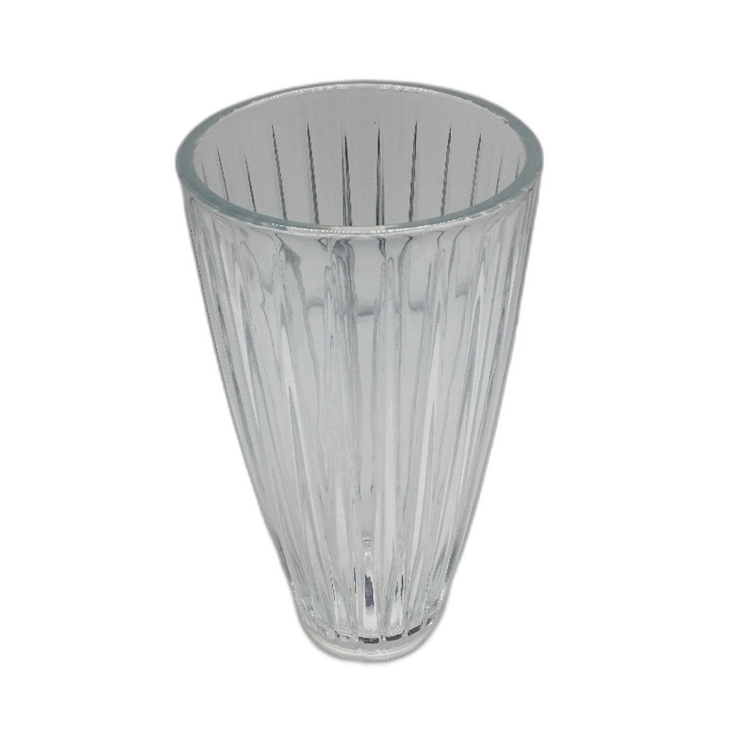 Mikasa Crystal Clear Revel Florero de Cristal Flower Vase In Box 29.9cm NEW