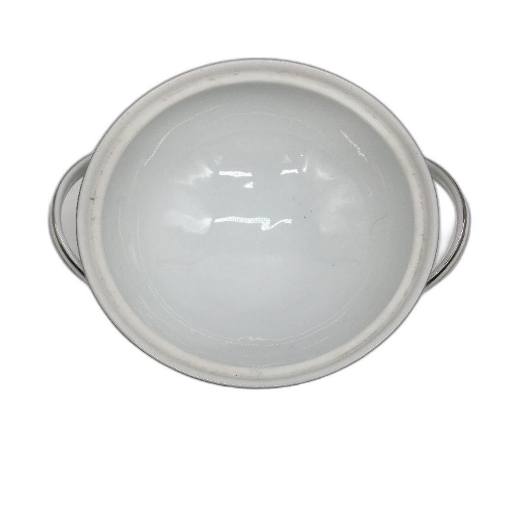 VINTAGE Japan 6011 Noritake China Silver Accent Flora Norwood Small Dish & Lid