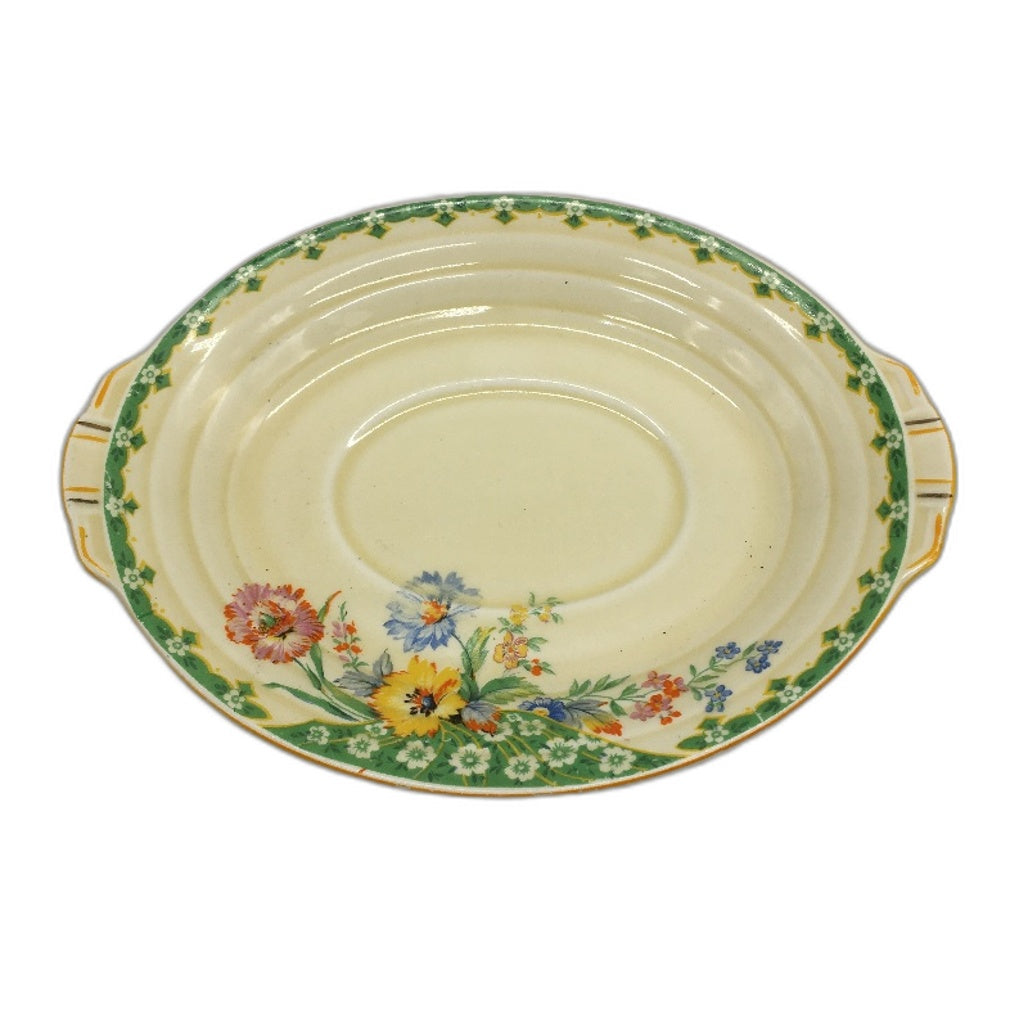 VINTAGE Grindley Made In England Fine China 3 Piece Platter, Jug & Dish Set