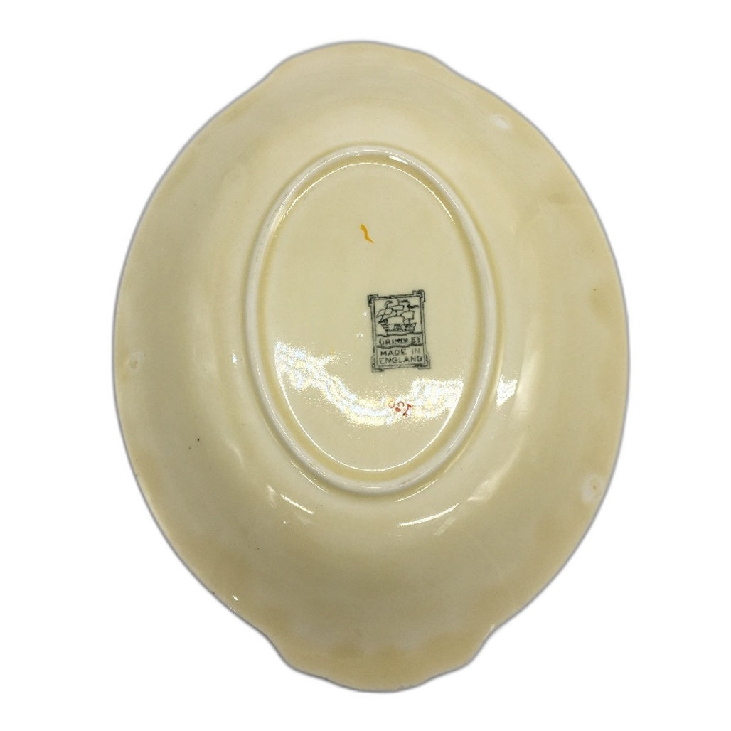 VINTAGE Grindley Made In England Fine China 3 Piece Platter, Jug & Dish Set